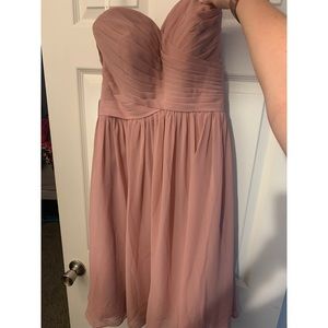 Never Worn Azazie Heidi - Dusty Rose